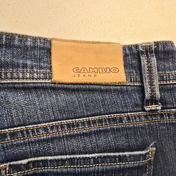 Cambio Jeans Women's 6 Norah Regular Dark Wash Blue Style 000600 967 - Picture 8 of 16